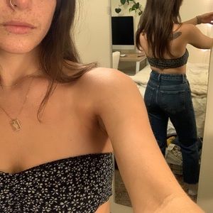 Brandy Melville floral bandeau